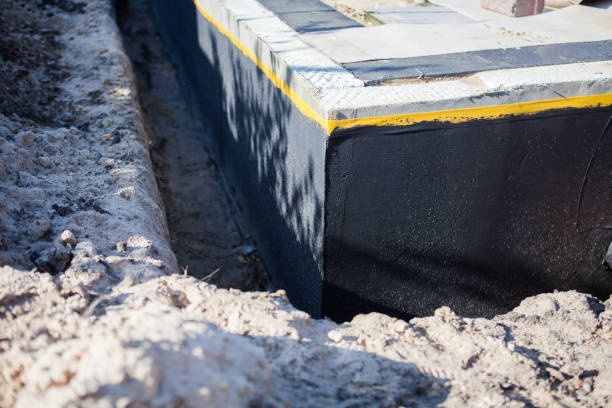 Residential Vapor Barrier Installation installation at a East Fultonham, OH home by SJ Waterproofing Pros